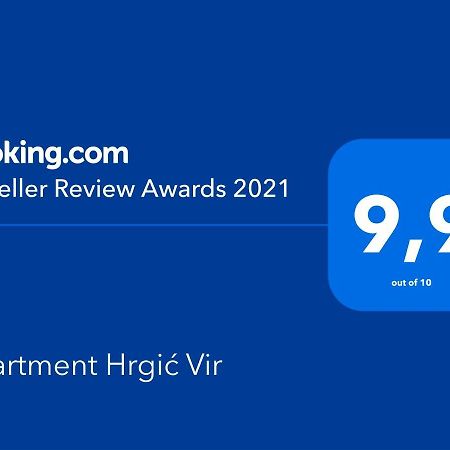 Apartment Hrgic Vir Eksteriør billede